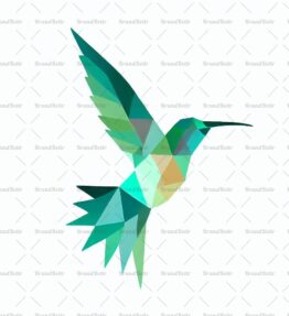 Geometrischer Kolibri